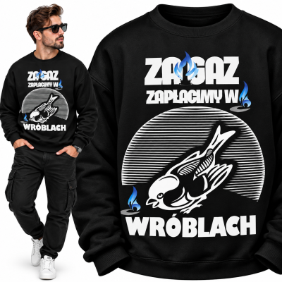 BLUZA ŚMIESZNA ZA GAZ